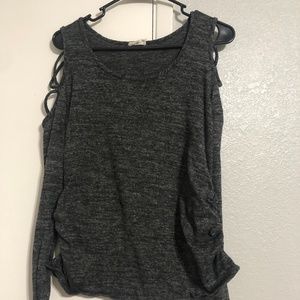 Gray long sleeve Shirt